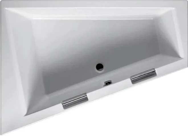 Акриловая ванна Riho Doppio B033001005 R без опоры 180x130 см, угловая, правая, встраиваемая, белая Sancos — официальный сайт
