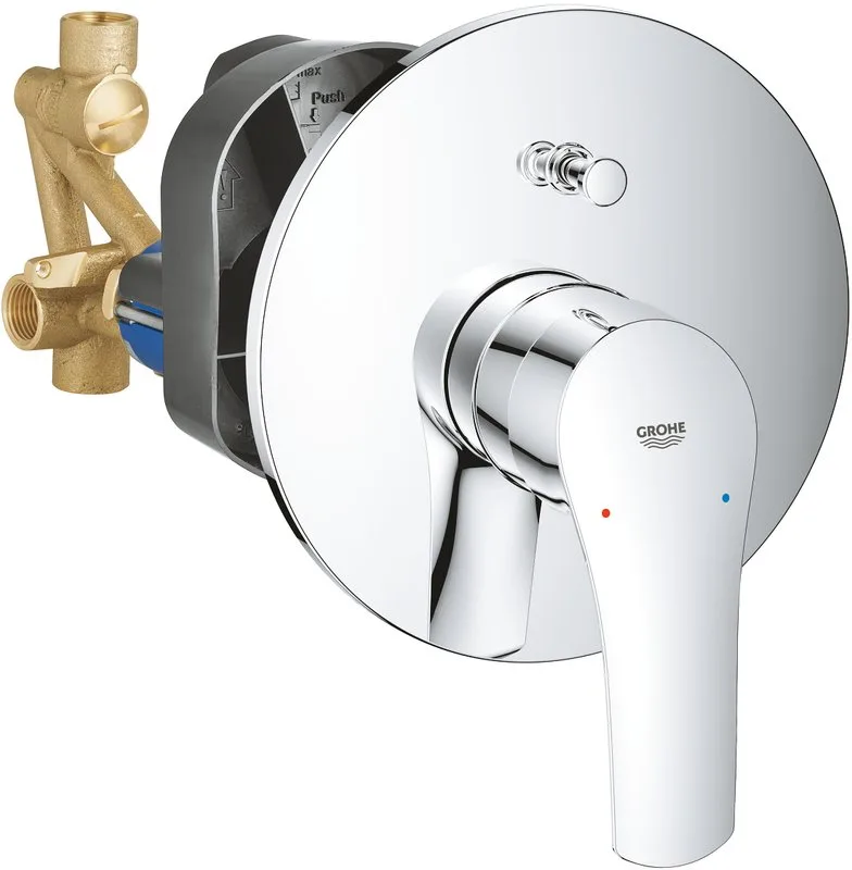 Встраиваемый смеситель Grohe Eurosmart 33305003 С ВНУТРЕННЕЙ ЧАСТЬЮ Sancos — официальный сайт
