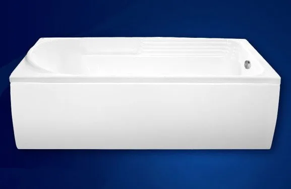 Акриловая ванна Vagnerplast Hera 180x80 см, пристенная, ультрабелая Sancos — официальный сайт