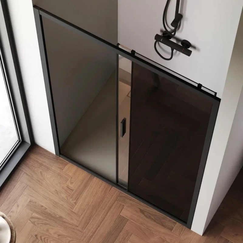 Душевая дверь в нишу AM.PM Gem Solo W90G-120-1-195BG 120 см Sancos — официальный сайт