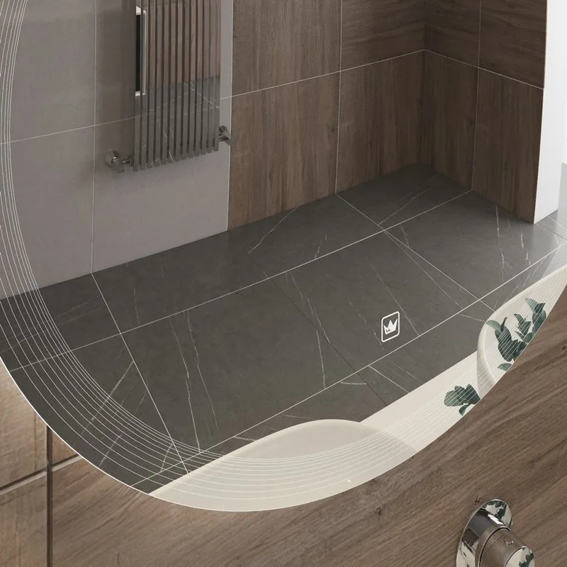 Зеркало круглое Cezares Eco 100 с подсветкой Sancos — официальный сайт