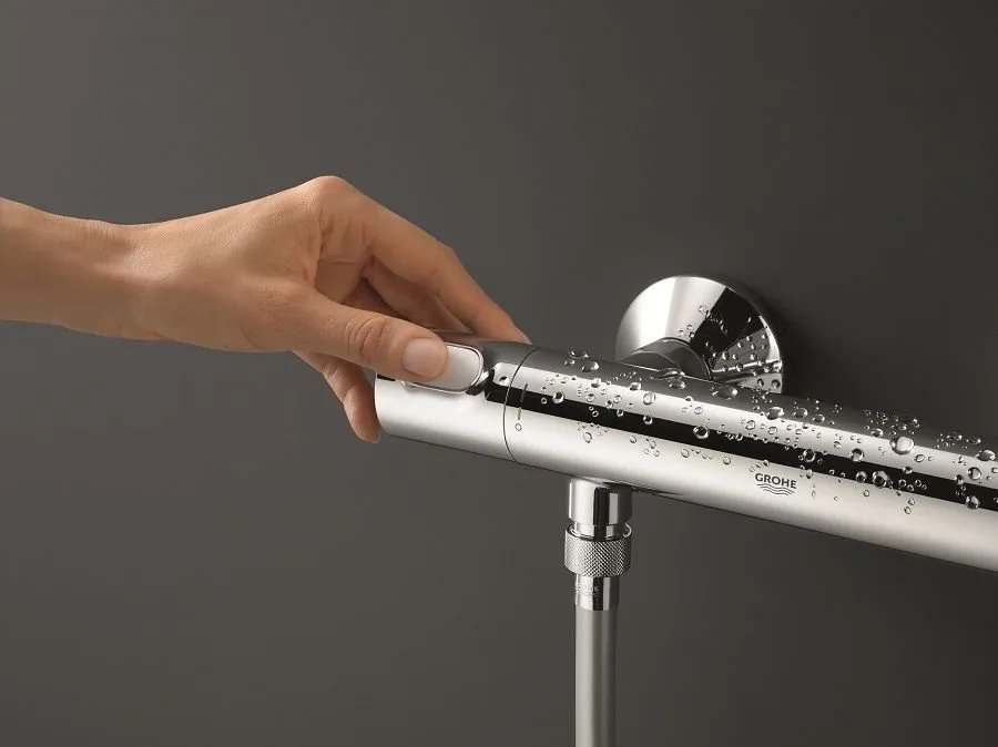 Термостатический смеситель Grohe Grohtherm 34793000 для душа Sancos — официальный сайт