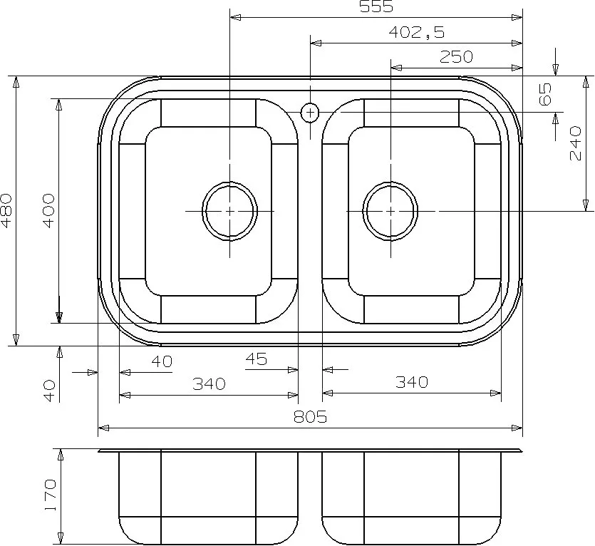 Мойка кухонная Reginox Regent 20 LUX KGOKG (box) Sancos — официальный сайт