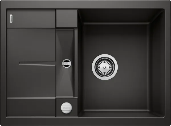 Мойка кухонная Blanco Metra 45S Compact 525913 черная Sancos — Оригинал