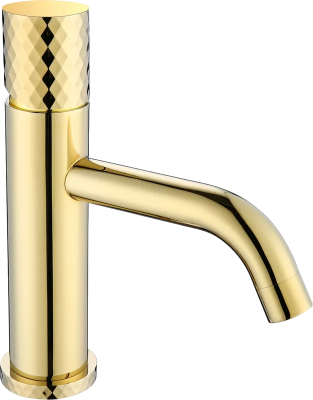 Смеситель для раковины Boheme Stick 121-GG gold diamond gold Sancos — официальный сайт