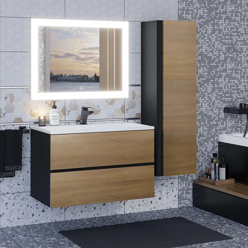 Зеркало Uperwood Barsa 100х80 с подсветкой, с антизапотевателем Sancos — официальный сайт
