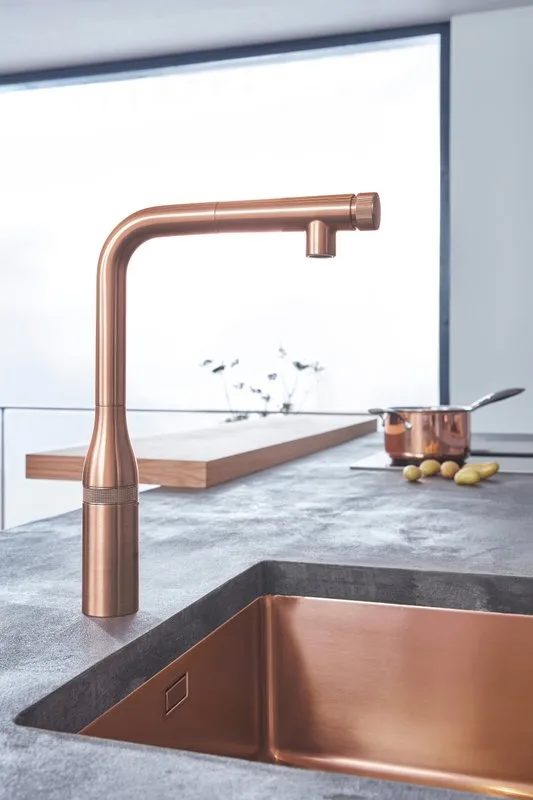 Смеситель для кухни Grohe Essence SmartControl 31615DA0 Sancos — официальный сайт
