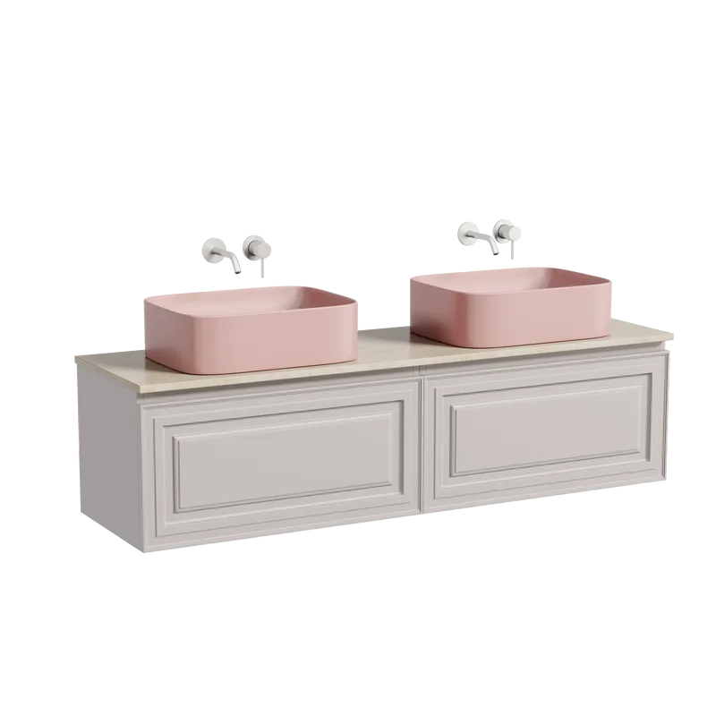 Тумба с раковиной Sancos Very 160 doha soft, столешница бежевая TT160A2, раковина CN6052MP Sancos — официальный сайт