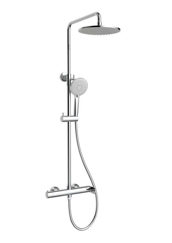 Душевая стойка Vincea Rondo VSFS-1R0CH без излива, хром Sancos — официальный сайт