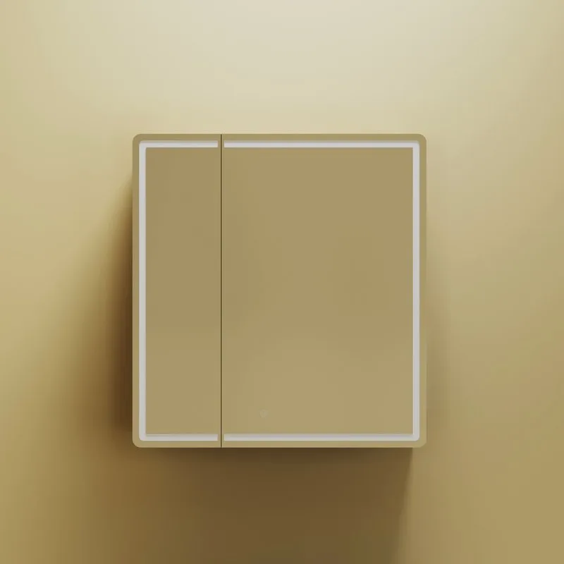 Зеркало-шкаф Sancos Mirror 70 с подсветкой, дуб чарльстон Sancos — официальный сайт