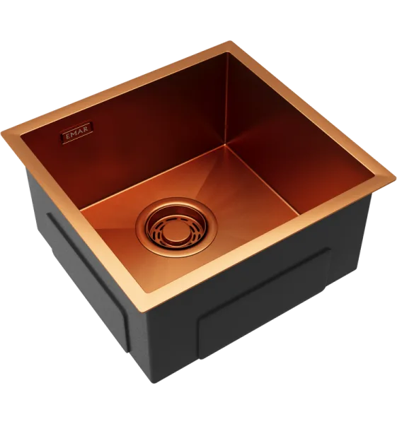Мойка кухонная Emar PVD EMB-131 PVD Nano Coppery Sancos — Оригинал