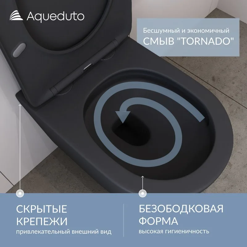Унитаз подвесной Aqueduto Ovo Plus OVOT0240 Sancos — официальный сайт