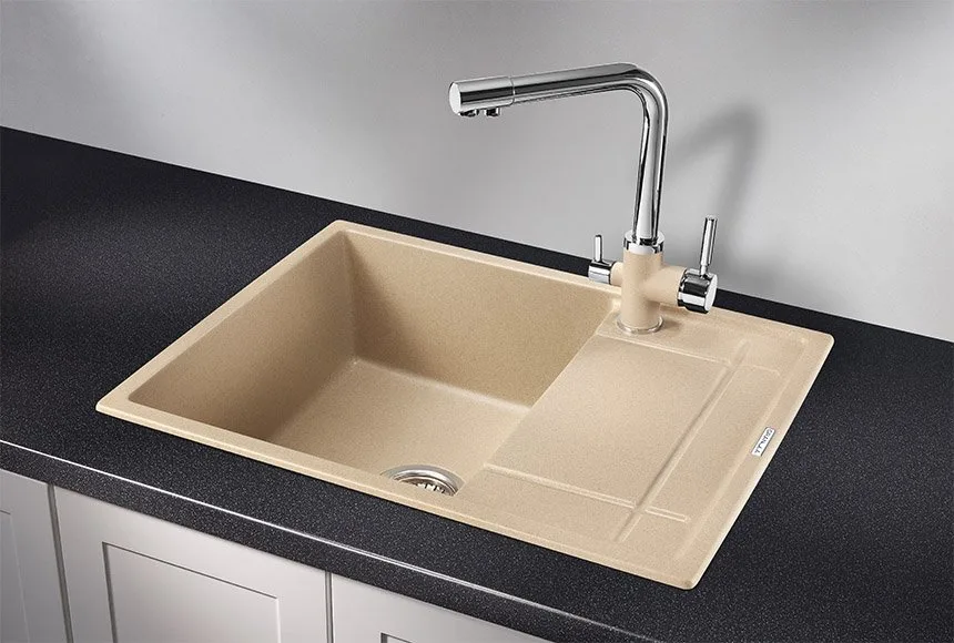 Мойка кухонная Granula 6501, песок Sancos — официальный сайт