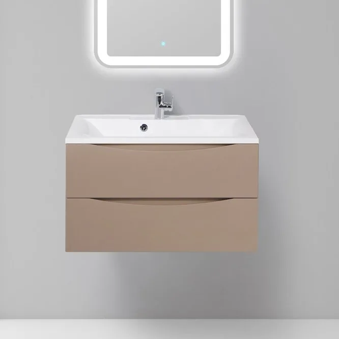 Тумба под раковину без столешницы BelBagno Marino 80 capucino lucido Sancos — официальный сайт