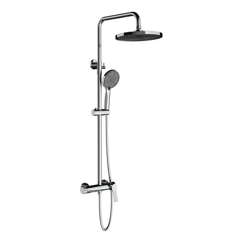 Душевая стойка Vincea Arco VSFS-4AR1CH, с изливом, хром Sancos — официальный сайт