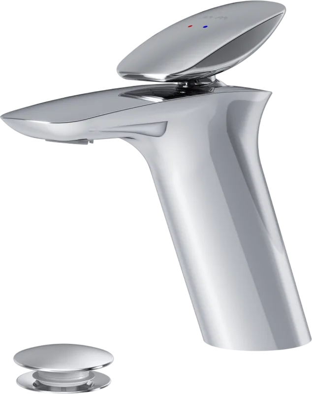 Смеситель для раковины AM.PM Spirit V2.0 F70A82100 с донным клапаном Sancos — официальный сайт