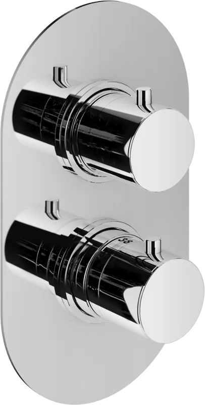 Термостатический смеситель встраиваемый Plumberia Selection Ixo XOT5040CR С ВНУТРЕННЕЙ ЧАСТЬЮ, для в Sancos — официальный сайт