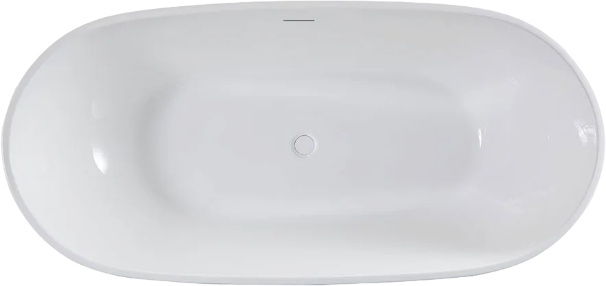 Акриловая ванна Vincea VBT-408-1800 180x80 см, отдельностоящая, белая, овальная, на ножках, со сливо Sancos — официальный сайт