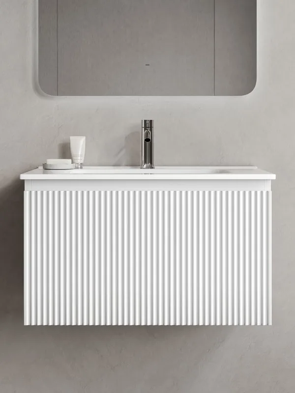Тумба под раковину Sancos Snob R 1.0 70 подвесная Bianco (белый), SNR1.070W Sancos — официальный сайт
