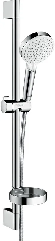 Душевой гарнитур Hansgrohe Crometta Vario 650 26553400, с мыльницей Sancos — официальный сайт