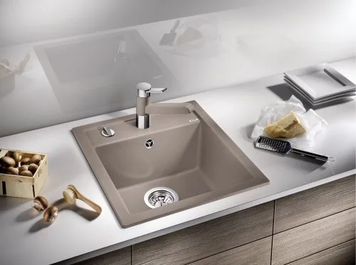 Мойка кухонная Blanco Dalago 5 серый беж Sancos — официальный сайт