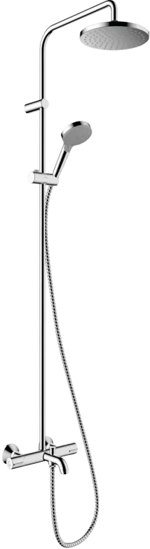 Душевая стойка Hansgrohe Vernis Blend Showerpipe 200 1jet EcoSmart 26079000 Sancos — официальный сайт