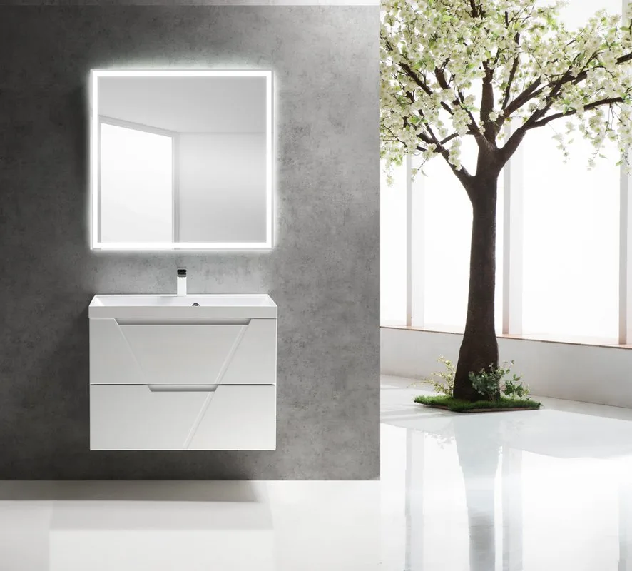 Тумба под раковину без столешницы BelBagno Vittoria 80 подвесная, bianco lucido Sancos — официальный сайт
