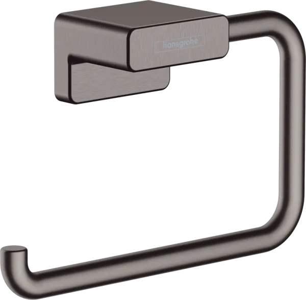 Держатель туалетной бумаги Hansgrohe AddStoris 41771340 шлифованный черный хром