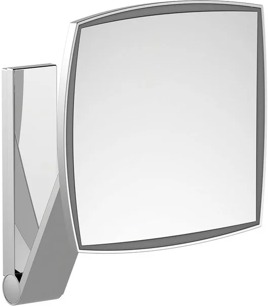 Косметическое зеркало Keuco iLook Move 17613 019003 с подсветкой, телескопическое, поворотное, хром Sancos — Оригинал