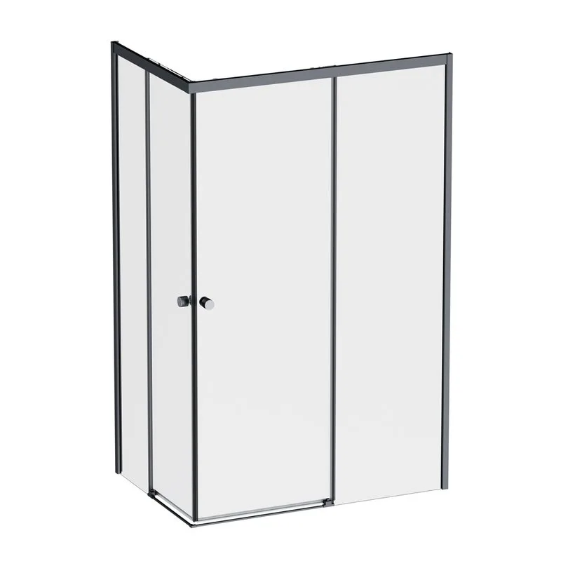 Душевой уголок AM.PM X-Joy W94G-403-12080-BТ 120х80 см, профиль черный матовый Sancos — официальный сайт