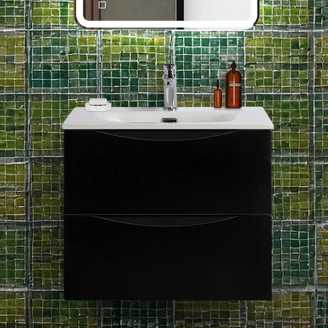 Тумба под раковину без столешницы BelBagno Marino-cer-n 60 подвесная, nero lucido Sancos — официальный сайт
