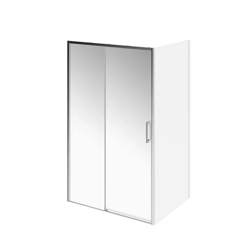 Душевая дверь в нишу KERAMA MARAZZI Lindo LN.120.SD.CR профиль глянцевый хром, стекло прозрачное Sancos — официальный сайт