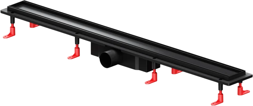 Душевой трап (лоток) AM.PM PrimeFlow Tile 90 см, черный матовый Sancos — официальный сайт