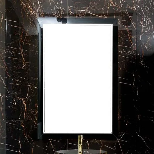 Зеркало Armadi Art Lucido 70x105 глянцевое черное, с подсветкой Sancos — официальный сайт