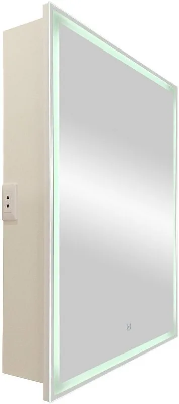Зеркало-шкаф Art&Max Techno 60 L с подсветкой Sancos — официальный сайт