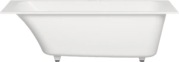 Ванна из искусственного камня Salini Orlanda S-Stone 170x80 см, встраиваемая, матовая белая, на ножк Sancos — Оригинал