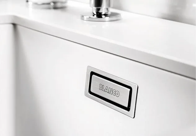 Мойка кухонная Blanco Subline 500-U Silgranit, белая Sancos — официальный сайт