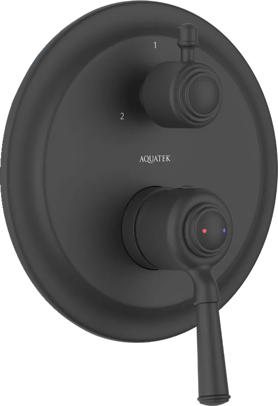 Встраиваемый смеситель AQUATEK Классик AQ1547MB С ВНУТРЕННЕЙ ЧАСТЬЮ, 3 режима, мато Sancos — официальный сайт