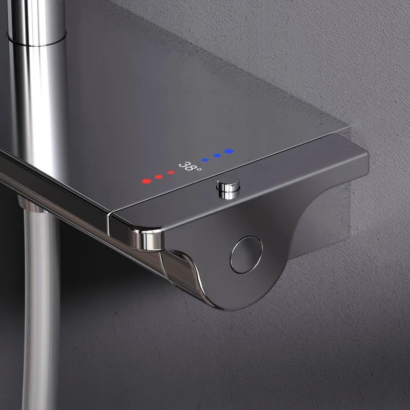 Душевая стойка AM.PM Spirit V2.0 F0770A400, с термостатом Sancos — официальный сайт