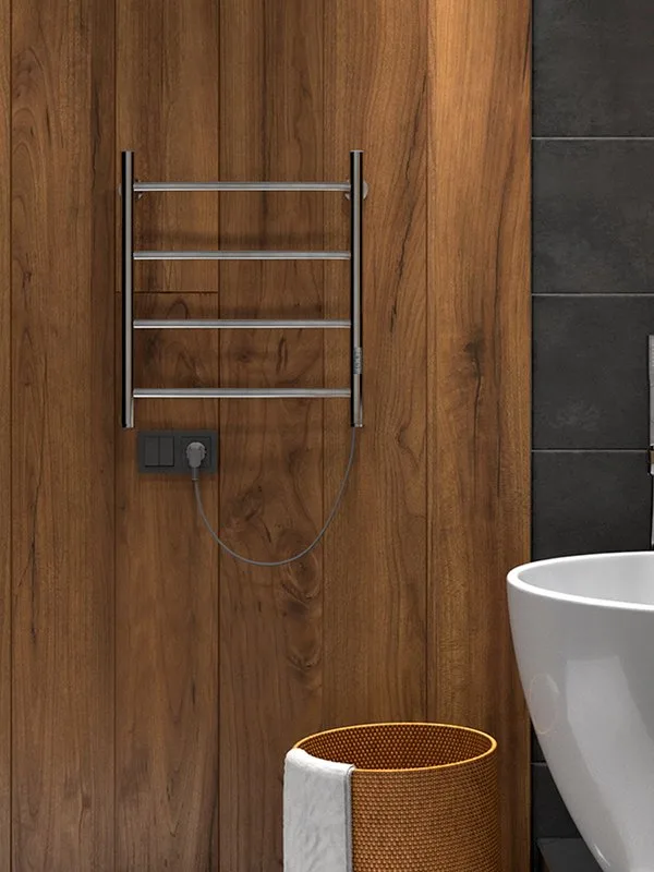 Полотенцесушитель электрический Indigo Arc Lux LCALE60-40Rt серебристый Sancos — официальный сайт