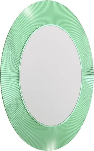 Зеркало круглое Laufen Kartell by Laufen 80 изумрудное, с подсветкой Sancos — официальный сайт