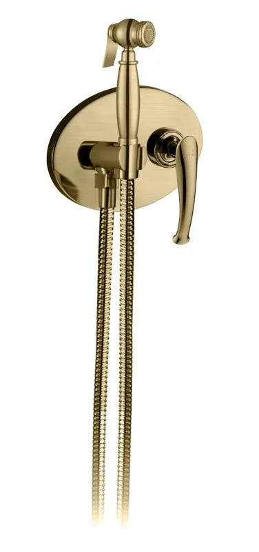 Гигиенический душ AltroBagno Beatrice 060111 Br со смесителем, С ВНУТРЕННЕЙ ЧАСТЬЮ, бронза Sancos — официальный сайт