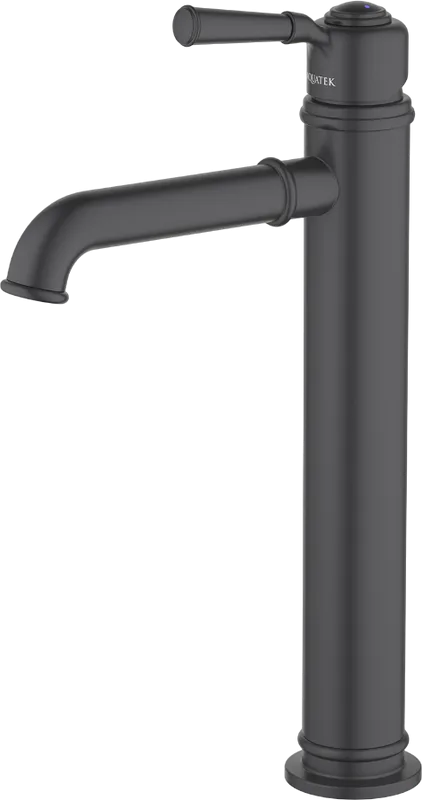 Смеситель для раковины AQUATEK Классик AQ1504MB матовый черный Sancos — официальный сайт
