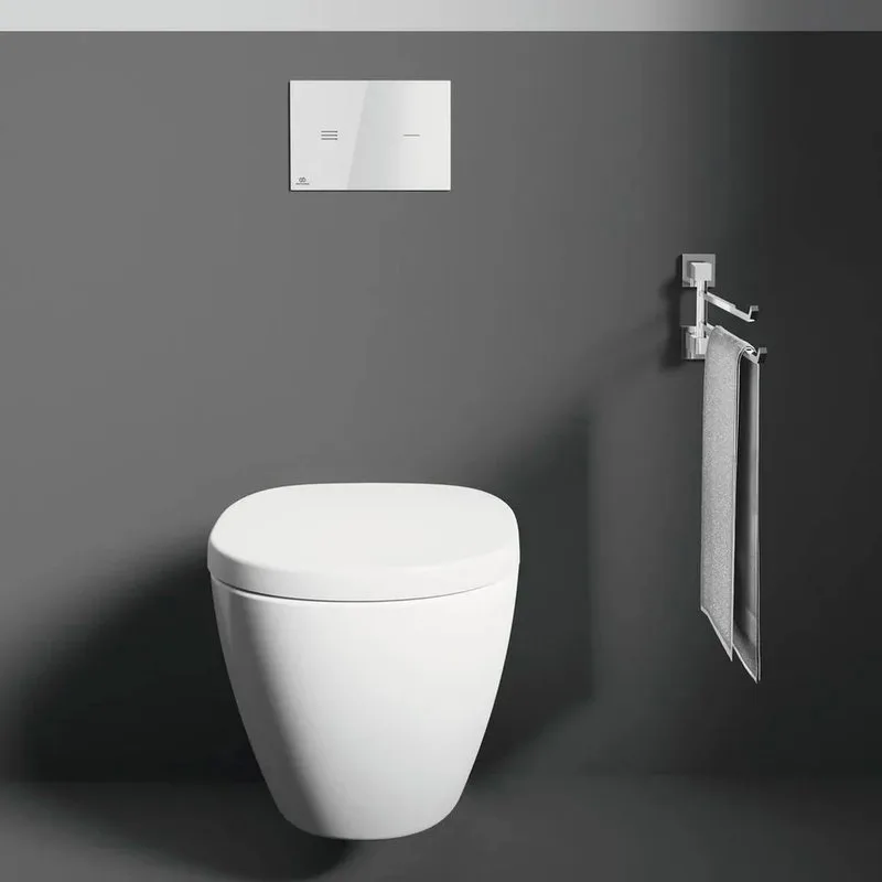 Полотенцедержатель Ideal Standard Iom Square E2200AA двойной Sancos — официальный сайт