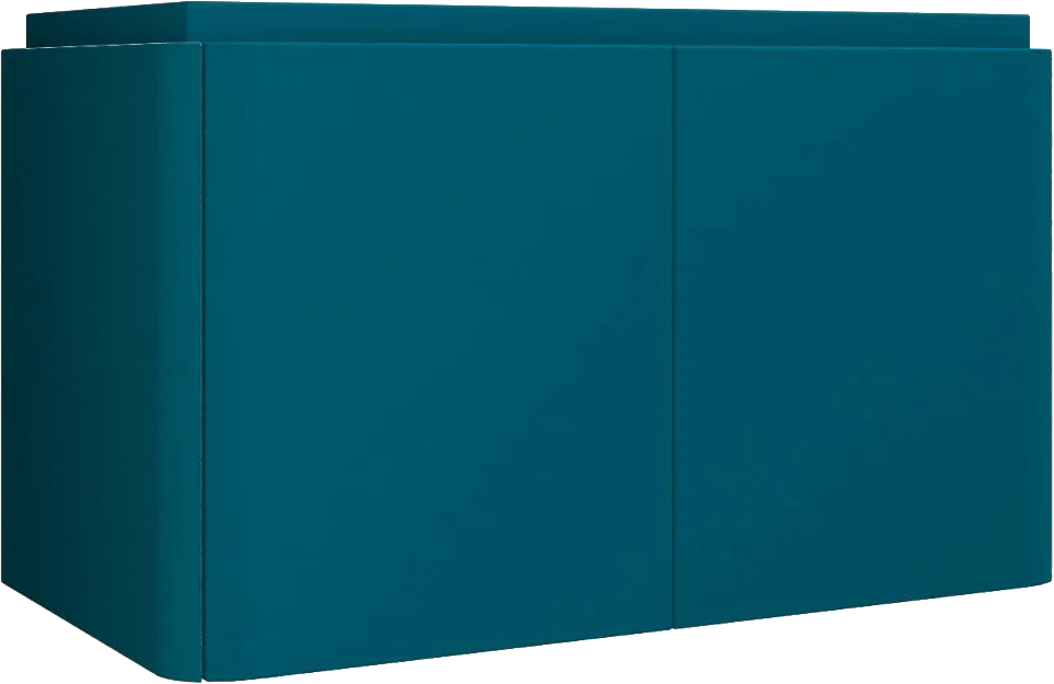 Тумба под раковину без столешницы Cezares Stylus 94, blu petrolio Sancos — официальный сайт