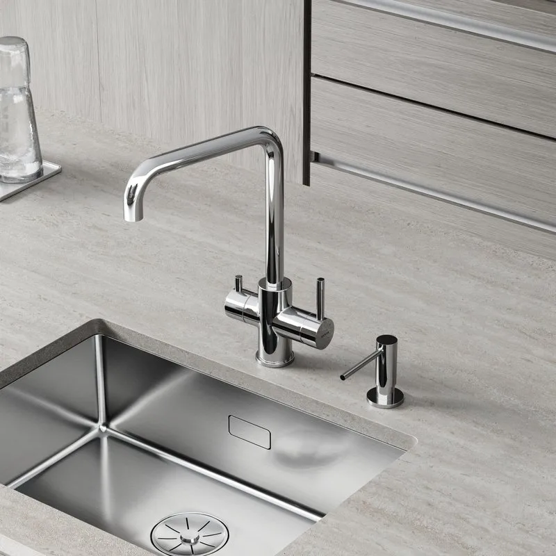 Смеситель для кухни Sancos Vela, с краном под фильтр для питьевой воды, хром, SC4013CH Sancos — официальный сайт