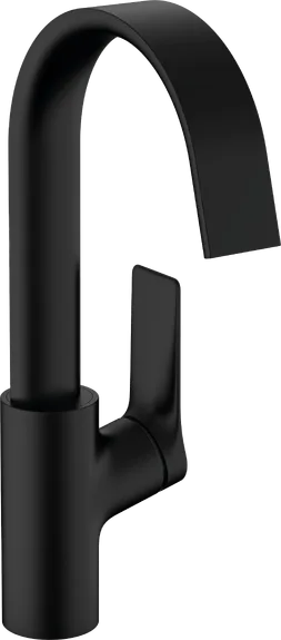 Смеситель для раковины Hansgrohe Vivenis 210 75030670 матовый черный Sancos — официальный сайт