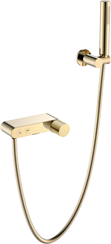Смеситель для ванны с душем Boheme Stick 123-GG.2, gold touch gold Sancos — официальный сайт