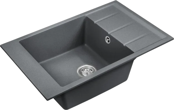 Мойка кухонная Emar Quartz EMQ-1780.Q, антрацит