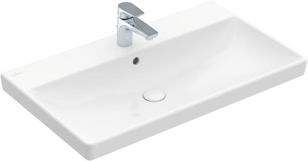 Мебельная раковина Villeroy & Boch Avento 41568001 альпийский белый Sancos — официальный сайт